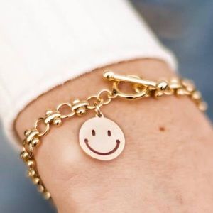 SMILEY CHAIN BRACELET